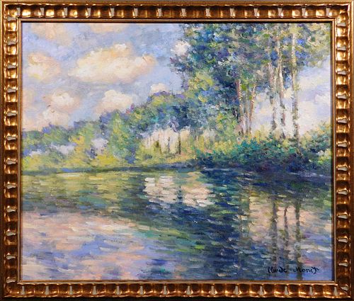 Claude Monet, After: Poplars on the Epte
