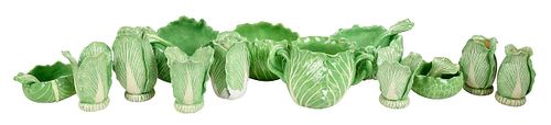 13 Pieces of Assorted Dodie Thayer Lettuceware Tableware