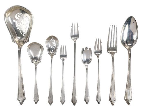 Towle Dorothy Manners Sterling Flatware, 21 Pieces