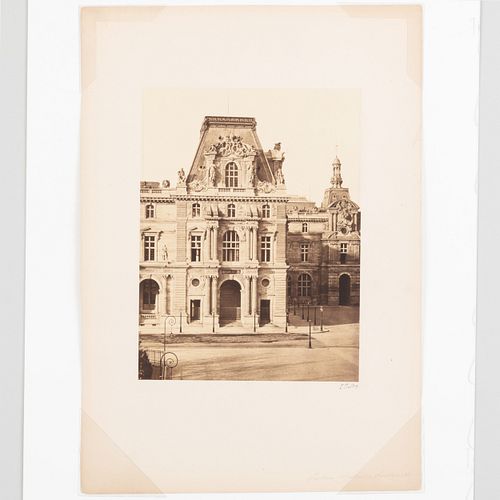 Edouard Denis Baldus (1813-1889): Group of Twelve Parisian Architectural Facades