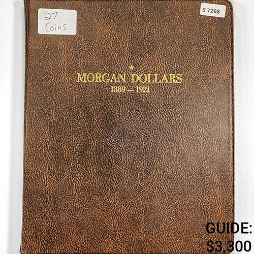 1889-1897 Morgan Dollar Book (27 Coins)   