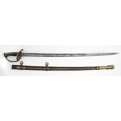 US Civil War Staff & Field Sword By Schuyler, Hartley & Graham