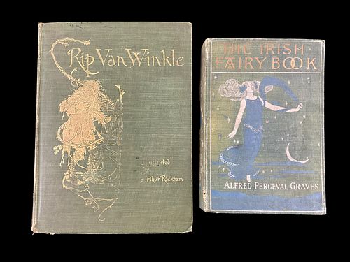 Rip Van Winkle, 1905 by Washington Irving and The Irish Fairy Book, by Alfred Perceval Graves