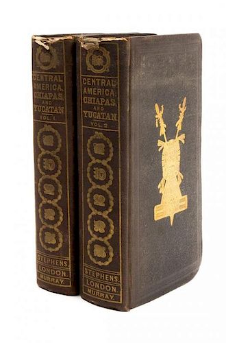 * STEPHENS, JOHN L. 2 vols. Incidents of travel in Central America, Chiapas and Yucatan. London, 1843.