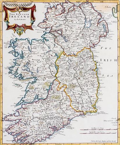 (MAPS) BRITISH ISLES. Group of four maps depicting the British Isles. Various authors. Various dates.