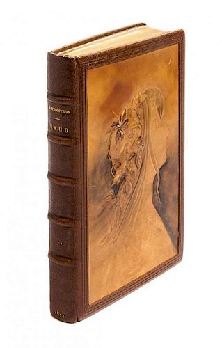 (BINDINGS) TENNYSON, ALFRED (LORD). Maud and other Poems. London: Bradbury and Evans, 1855. 16mo. Extra-illustrated.