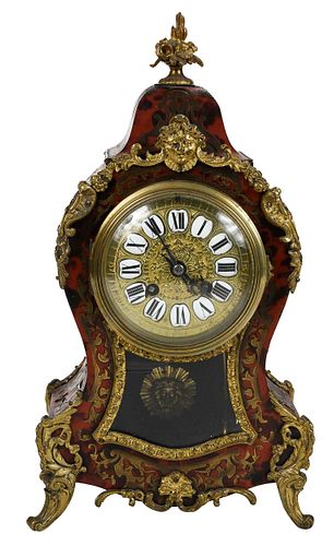 Louis XV Style Boulle Table Clock