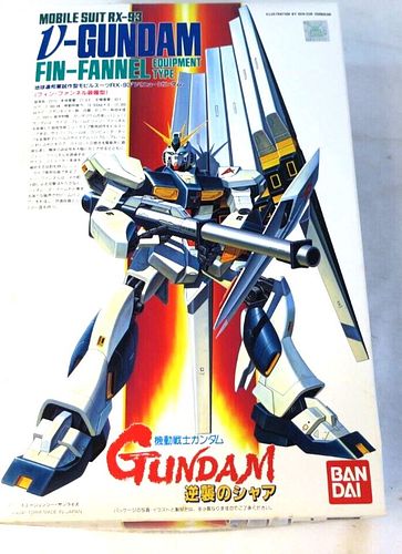Bandai RX-93 Nu Gundam Fin-Funnel Equipment Type Mobile Suit 1/144 Model Kit A2