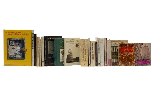 Libros de literatura, Carlos Fuentes, Pablo Neruda, Octavio Paz. Yocasta o casi la Guerra de las Gordas / . Agua Quemada. Piezas: 25