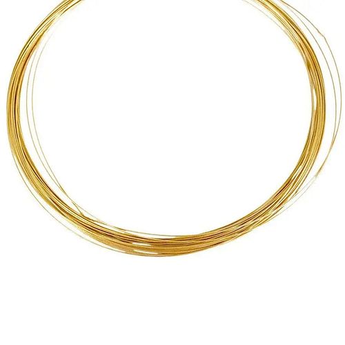 TIFFANY & CO. MULTI STRAND WIRE 18K YELLOW GOLD NECKLACE