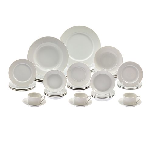 Tiffany Classic White Porcelain Dinnerware