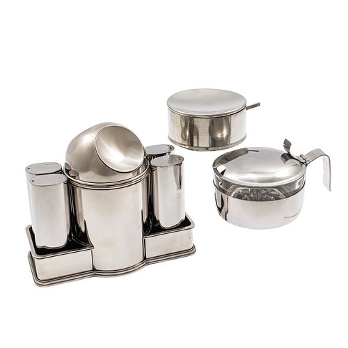 Art Deco Stainless Steel Table Ware