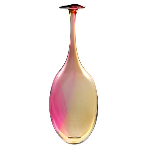 Kjell Engman for Kosta Boda Art Glass Vase