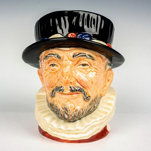 Royal Doulton Large Character Jug, Beefeater ER
