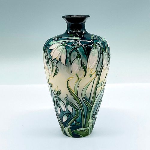Moorcroft Pottery Rachel Bishop Vase, Snowdrop