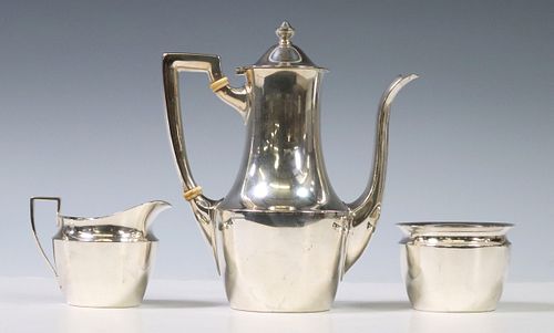 (3) TIFFANY & CO. STERLING SILVER DEMITASSE COFFEE SERVICE