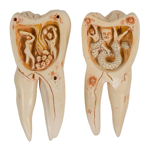 Tooth Model, "The Tooth Worm as Hell's Demon"