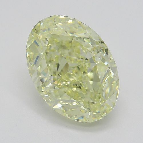 2.30 ct, Natural Fancy Light Yellow Even Color, VS1, Oval cut Diamond (GIA Graded), Appraised Value: $36,700 