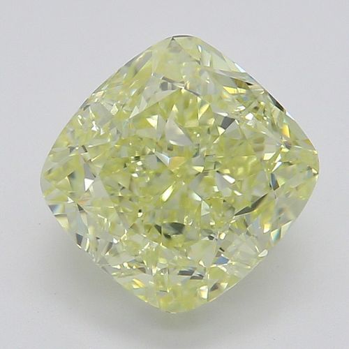 1.60 ct, Natural Fancy Yellow Even Color, SI1, Cushion cut Diamond (GIA Graded), Appraised Value: $18,800 