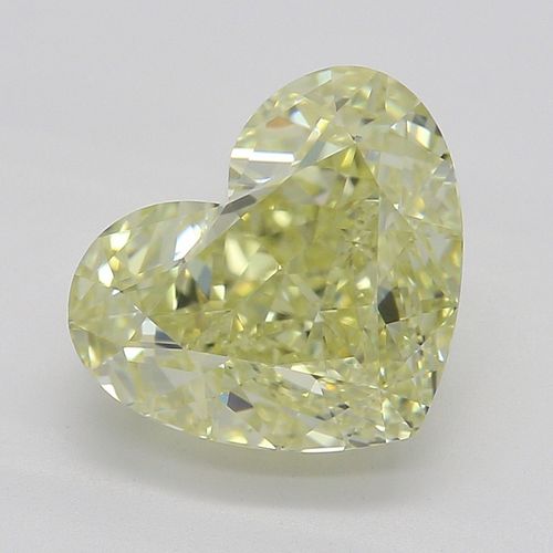 2.01 ct, Natural Fancy Yellow Even Color, IF, Heart cut Diamond (GIA Graded), Appraised Value: $48,200 