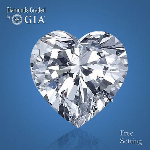 2.01 ct, F/VVS1, Heart cut GIA Graded Diamond. Appraised Value: $85,900 