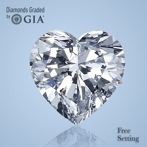 2.11 ct, G/IF, Heart cut GIA Graded Diamond. Appraised Value: $87,800 
