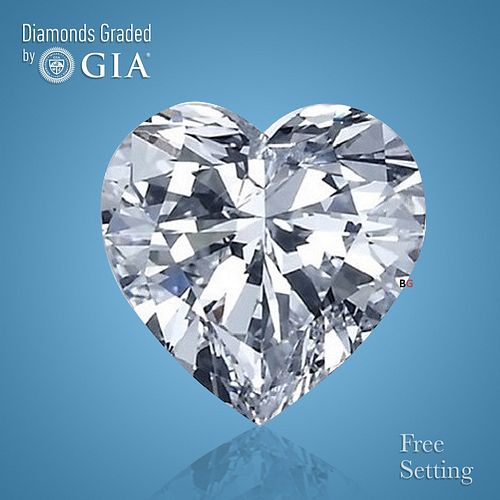 3.40 ct, E/VS1, Heart cut GIA Graded Diamond. Appraised Value: $214,200 