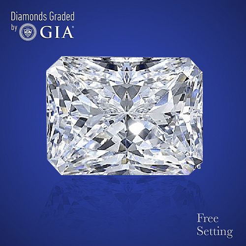 3.03 ct, H/VS2, Radiant cut GIA Graded Diamond. Appraised Value: $122,700 