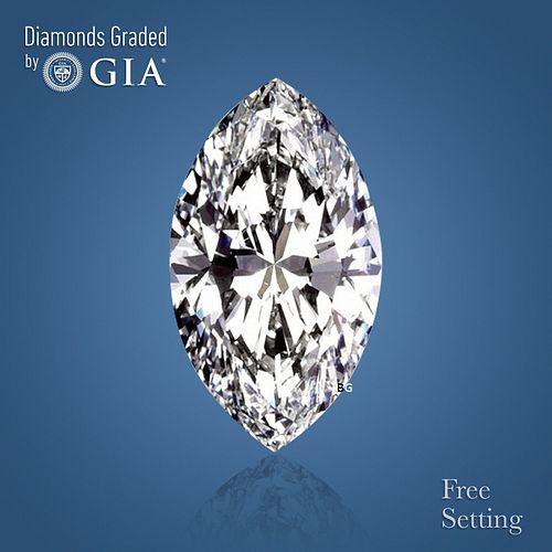 2.61 ct, D/VS1, Marquise cut GIA Graded Diamond. Appraised Value: $111,500 