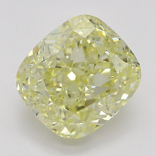 1.64 ct, Natural Fancy Yellow Even Color, IF, Cushion cut Diamond (GIA Graded), Appraised Value: $28,300 