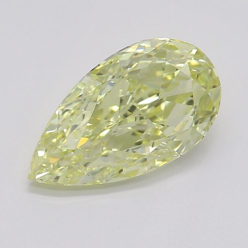 1.21 ct, Natural Fancy Yellow Even Color, VVS1, Pear cut Diamond (GIA Graded), Appraised Value: $19,300 
