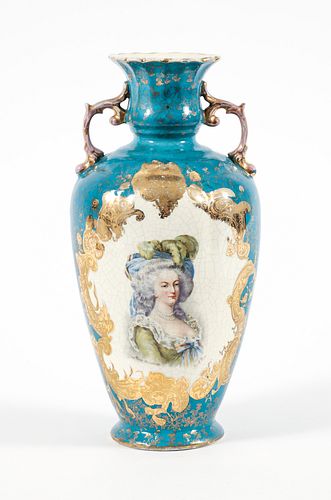 Sevres Style Marie Antoinette Le Brun Vase 
