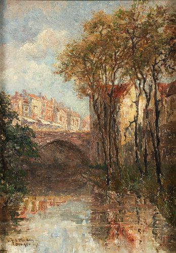 AFS Studdy 1911 oil painting of Bruges