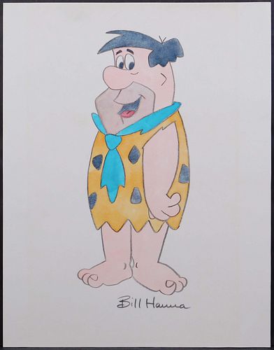 William Hanna , manner of: Fred Flintstone
