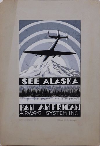 Robert O. Boynton Jr: Pan American WPA Illustration