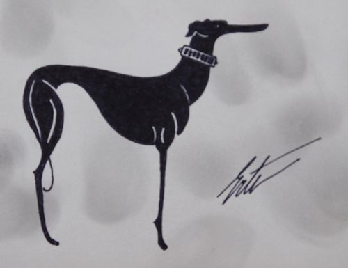 Erte, Attributed: Greyhound