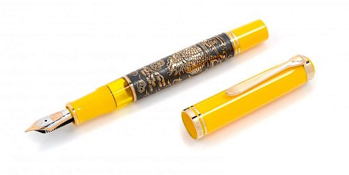A Pelikan Asia: Mystical Kirin Limited Edition Fountain Pen