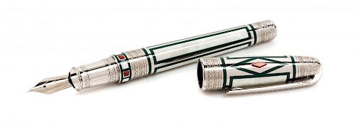An S.T. Dupont Medici Limited Edition Fountain Pen
