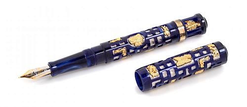 A Visconti Forbidden City Limited Edition Fountain Pen
