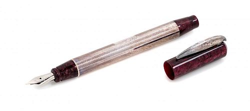 A Visconti Rinascimento: Star Dust-Purple Special Edition Fountain Pen