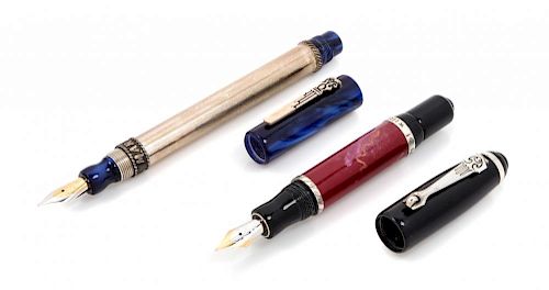 Two Marlen Special Edition Fountain Pens