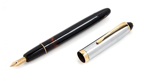 A Vintage Montblanc Fountain Pen Length 5 inches.