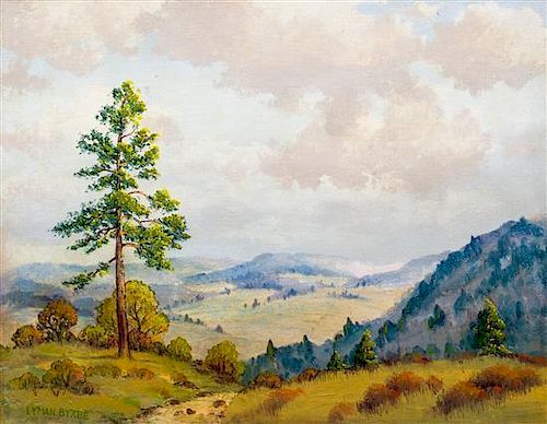 Lyman Byxbe, (American, 1886-1980), Untitled Landscape