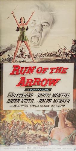 Reynold Brown, (American, 1917-1991), Run of the Arrow, 1957 Directed, Produced and Written by Samuel Fuller, Produced by RKO