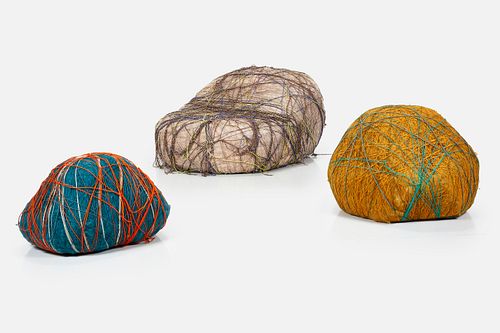 Tanya Aguiniga, 'Soft Rock' Seating Sculptures (3)
