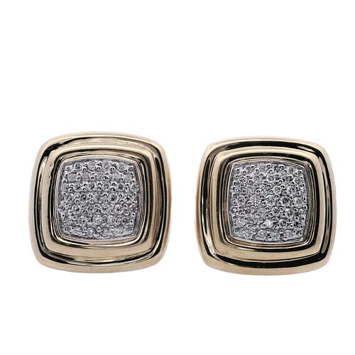 Jhon Hardy 18kt Gold Earrings with Diamonds