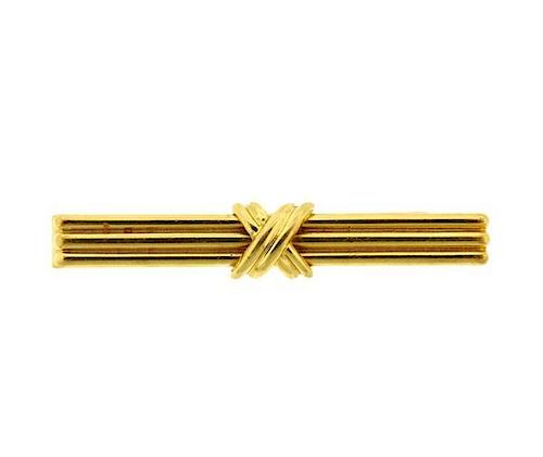 Tiffany &amp; Co Signature X Collection 18K Gold Money Clip