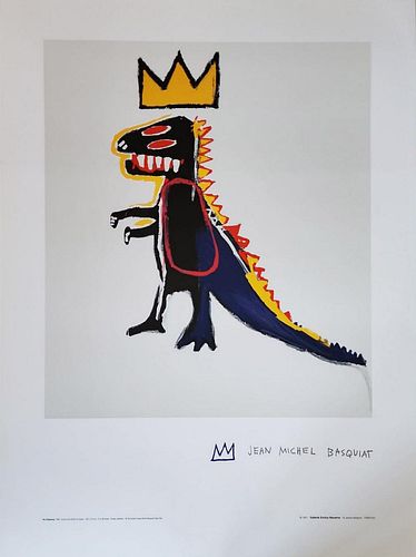 Jean Michel Basquiat, 'Untitled 1997' Very rare limited edition estate lithograph