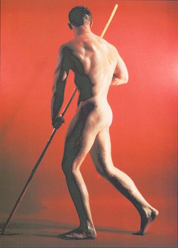 Bruce Bellas of Los Angeles Nude Study, 1950's (6) - 7.5"x9.5"
