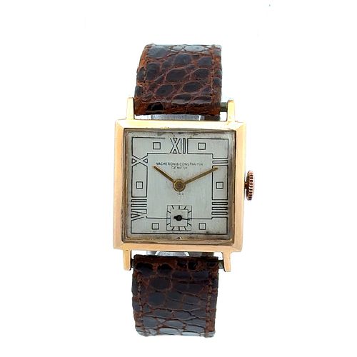 Vintage 1930 Vacheron & Constantin Geneve 18k Gold wrist Watch